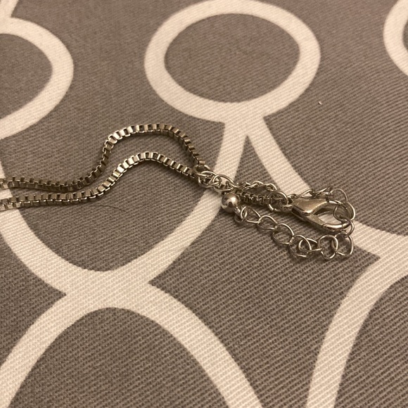 Romolo Genevieve Stacked Chevron Necklace - Picture 3 of 3